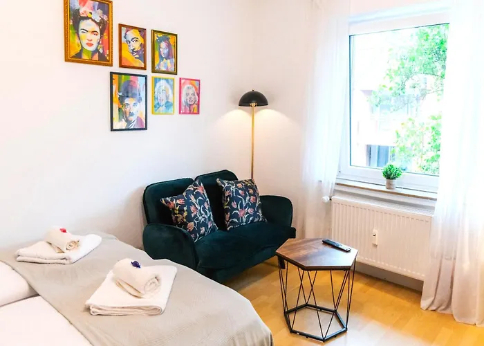 Studio Fuer 2 Gaeste - Bocholt Zentrum - Kostenloser Parkplatz Апартаменты Бохольт